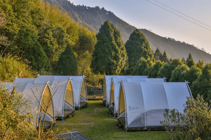 蟬說：霧說的帳篷區與高山雲海