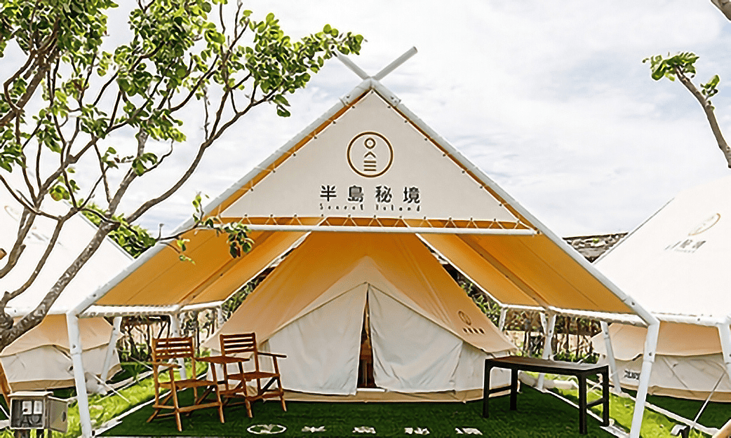 【北部露營區推薦】台北、桃園、新竹、基隆,精選 11 個有特色又優質的露營區推薦 5 半島秘境神殿帳