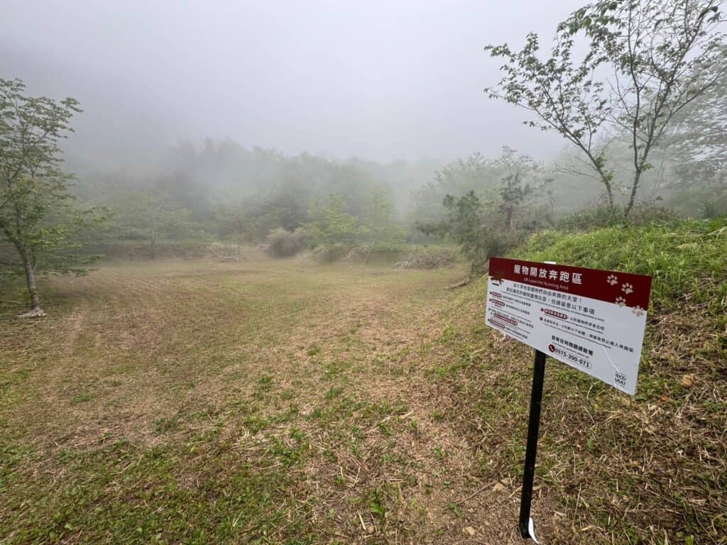 霧語：寵物開放奔跑區
